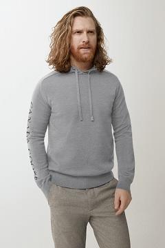 Ropa Canada Goose Hombre México - Welland Sudadera Con Capucha Plateados CB1903256